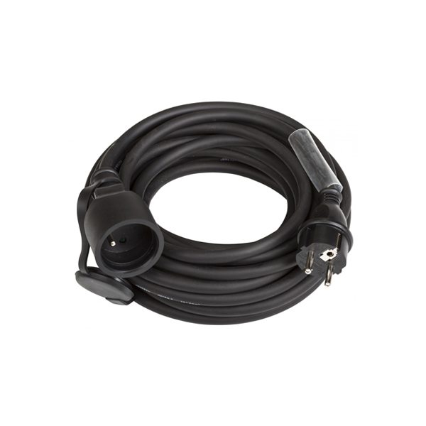 Powercable / Stroomkabel - Zwart - 5M